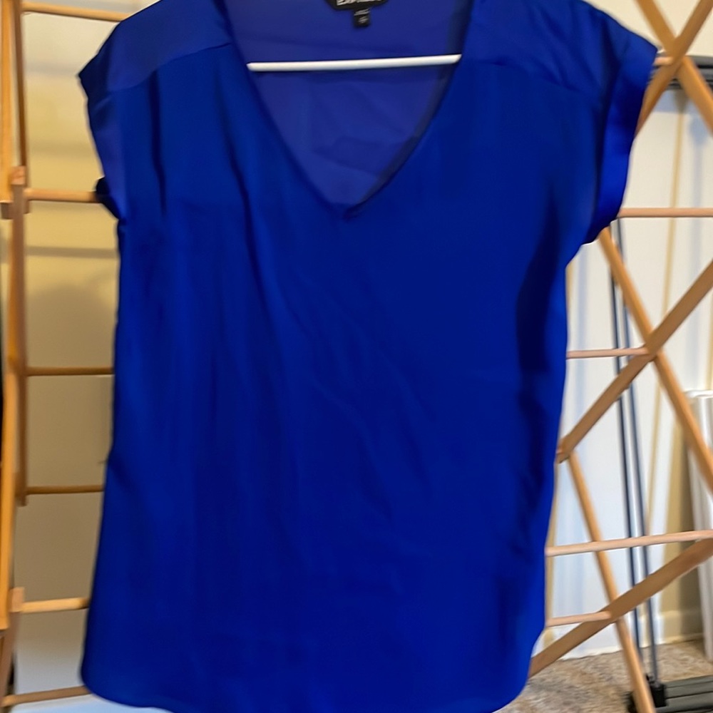 XS express blue blouse